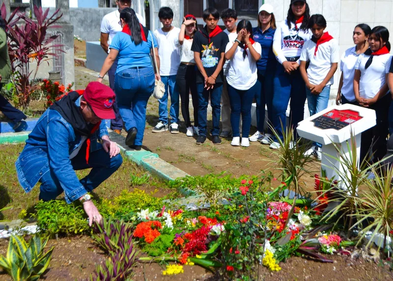 Masaya honra el legado del Comandante Ulises Tapia Roa