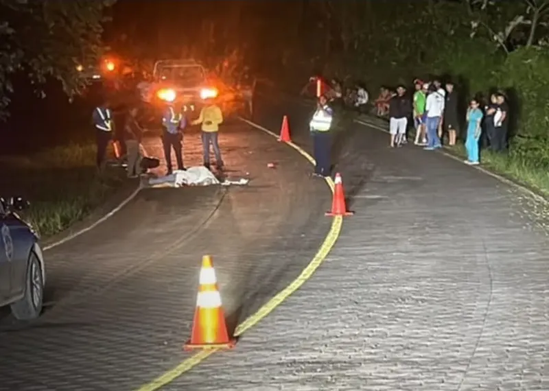 Joven motociclista pierde la vida al derrapar en moto en La Libertad, Chontales