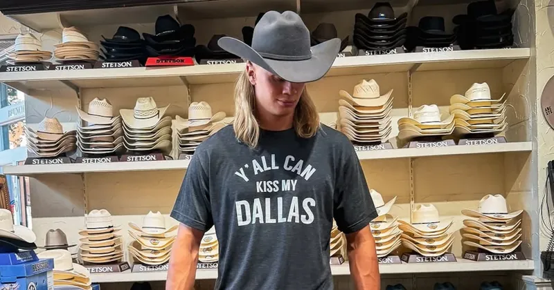 ¿Cowboy noruego?: la camiseta y el mapache de Erling Haaland impulsan ventas de moda vaquera