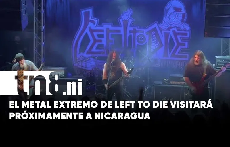 Left To Die confirma concierto en Managua y revive el legado más brutal de...