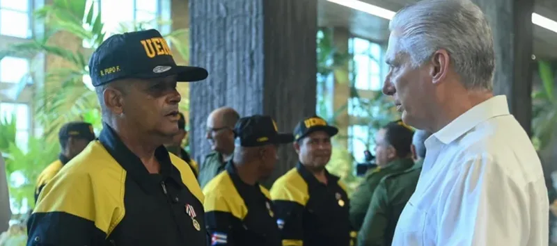 Rescatistas cubanos son homenajeados por misión tras los terremotos en Venezuela
