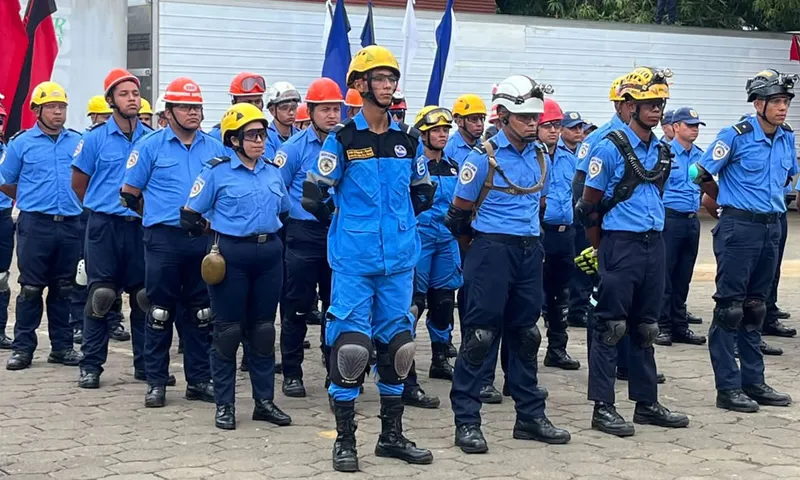 70 bomberos inician cursos de especialización en Nicaragua
