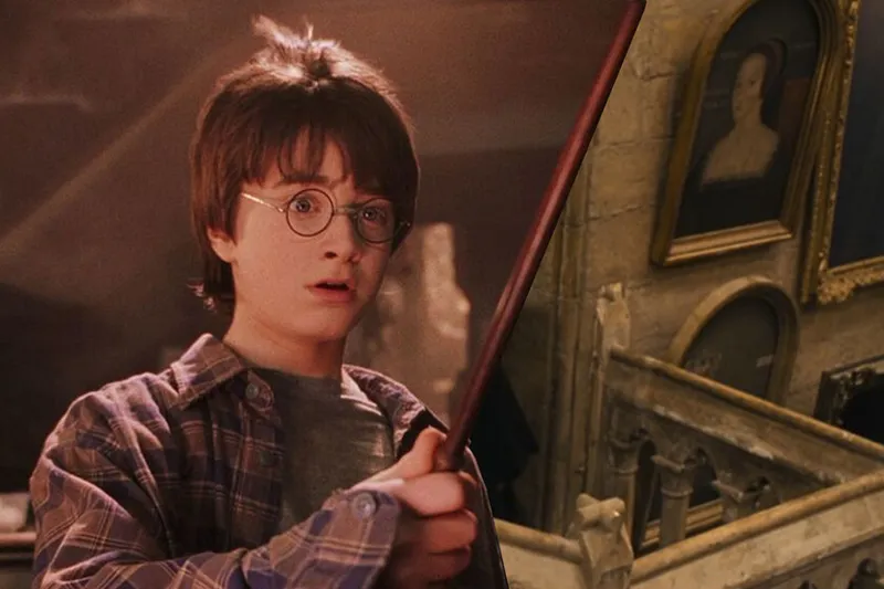 Si paras Harry Potter y la Piedra Filosofal en el minuto 1:00:54, verás a una reina de Inglaterra que fue ejecutada por decapitación