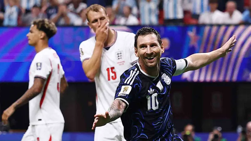 Argentina remontó a Inglaterra en 5 minutos y va por el bicampeonato