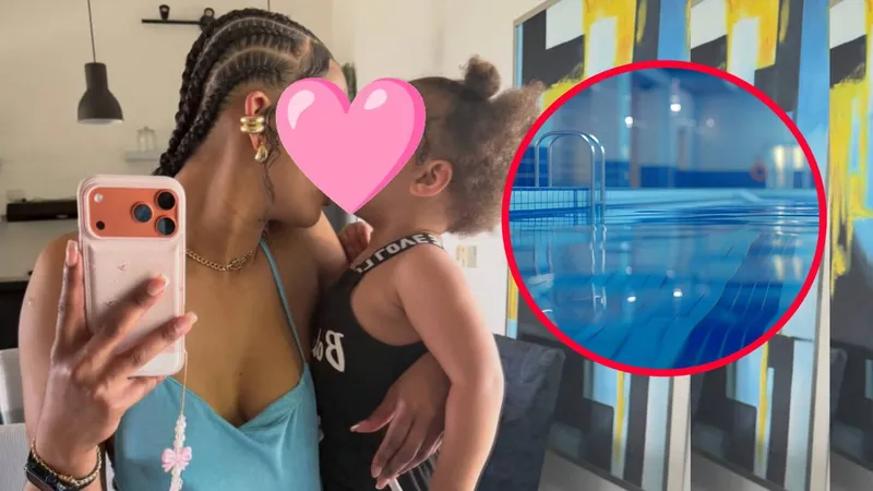 Reportan que la hija de 3 años de famosa ‘tiktoker’ cayó a una piscina y se ahogó tras SEGUIR A UN GATO
