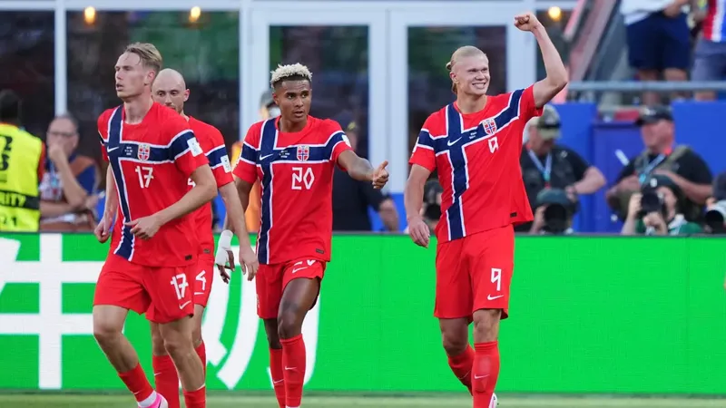 Debut soñado de Erling Haaland en el Mundial 2026: doblete y goleada de Noruega sobre Irak