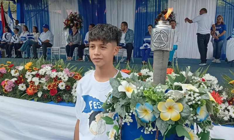 Antorcha Centroamericana ingresa a territorio nicaragüense