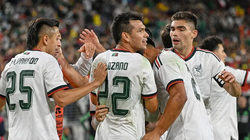 Los reprobados de México ante Colombia