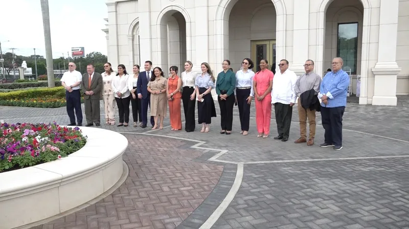 Avanzan visitas al templo de La Iglesia de Jesucristo de los Santos de los Últimos Días en Nicaragua