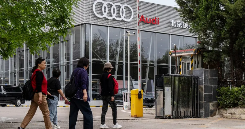 Audi presenta perspectivas de ventas más débiles por la desaceleración en China
