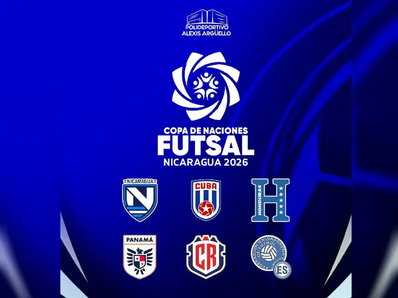 Inicia en Nicaragua Copa de Naciones de Fútbol Sala 2026