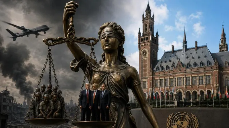 ¿Cómo Occidente utiliza la CIJ y la CPI para disciplinar al Sur Global?