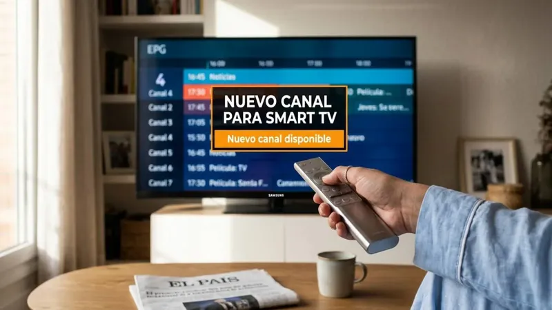Un nuevo canal gratis ya está disponible en las Smart TV para todos los usuarios