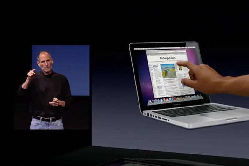 Steve Jobs se negaba a lanzar un Mac con pantalla táctil. Apple cuenta por qué ha cambiado de idea