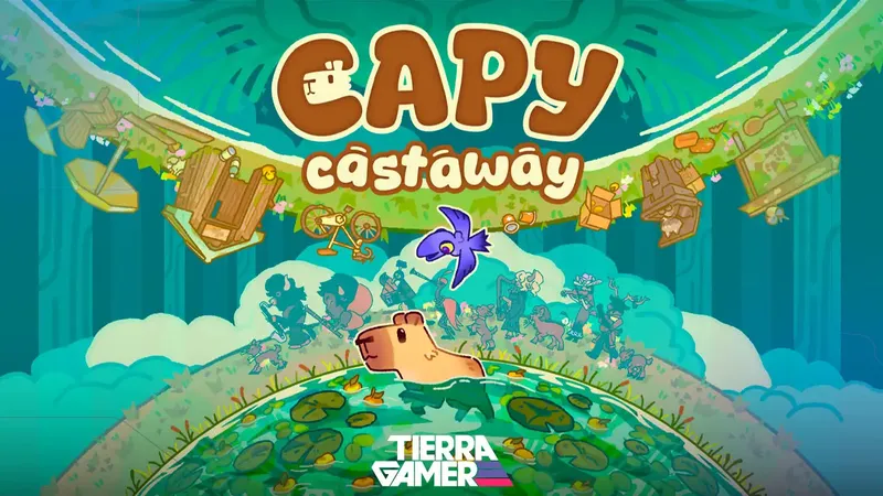 Capy Castaway ya está disponible en español latinoamericano en PC y Mac
