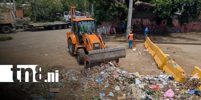 Tras reporte de TN8, Alcaldía de Managua atiende llamado del barrio René Cisneros