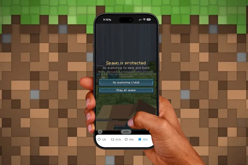 Alguien ha creado un 'Minecraft' que se puede jugar desde X. Y lo mejor es que envidia poco al original