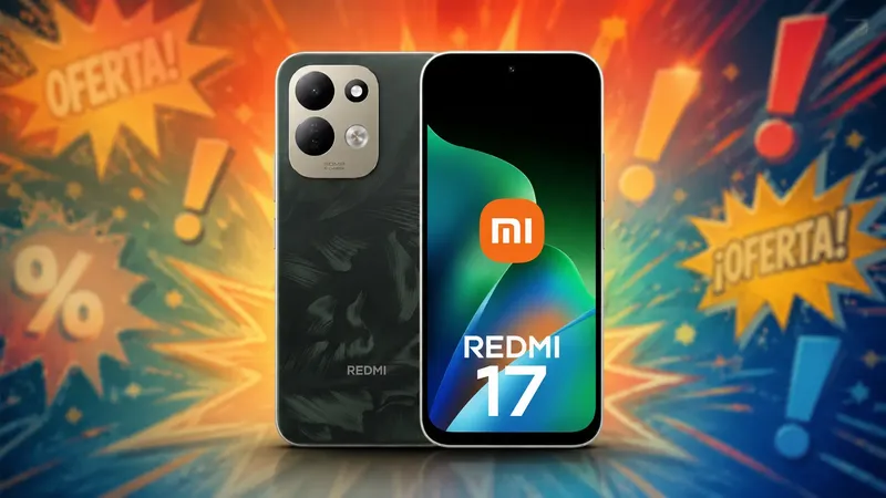El nuevo Redmi 17 con 7500 mAh de batería y pantalla de 120 Hz ya se vende rebajado por menos de 200 euros
