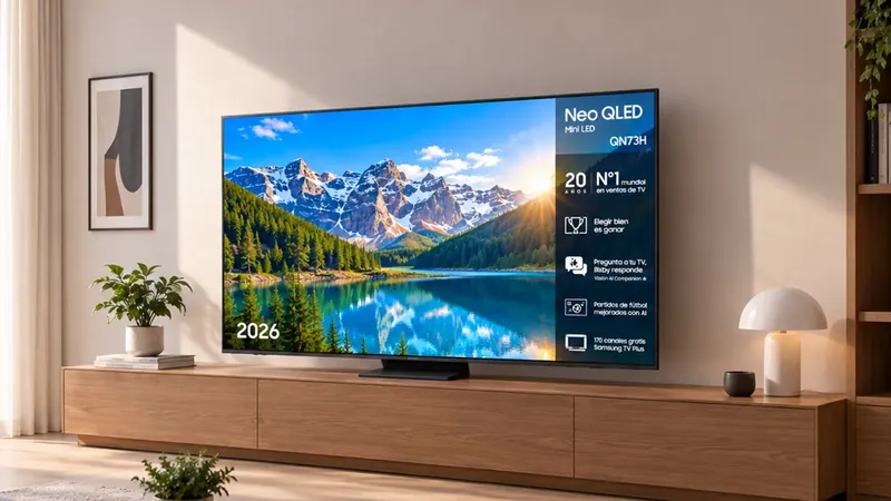 MediaMarkt deja a precio mínimo un gran televisor Neo QLED Samsung de 2026 con 65 pulgadas: ahorrarás 500 euros