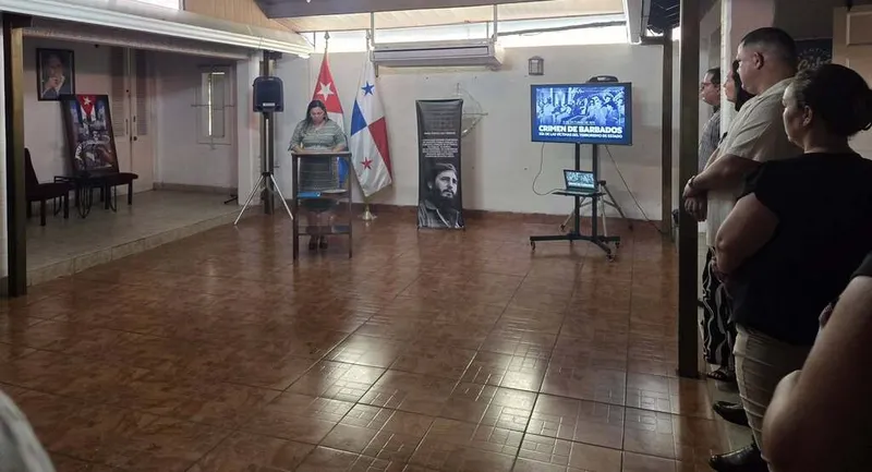 Recordaron en Panamá víctimas del crimen de Barbados