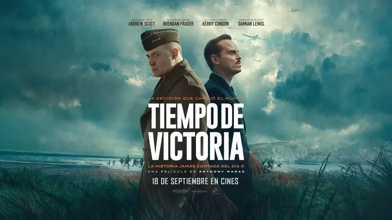 No te pierdas 'Tiempo de victoria' en el cine: Sorteamos 5 entradas dobles para ver la película protagonizada por Andrew Scott y Brendan Fraser