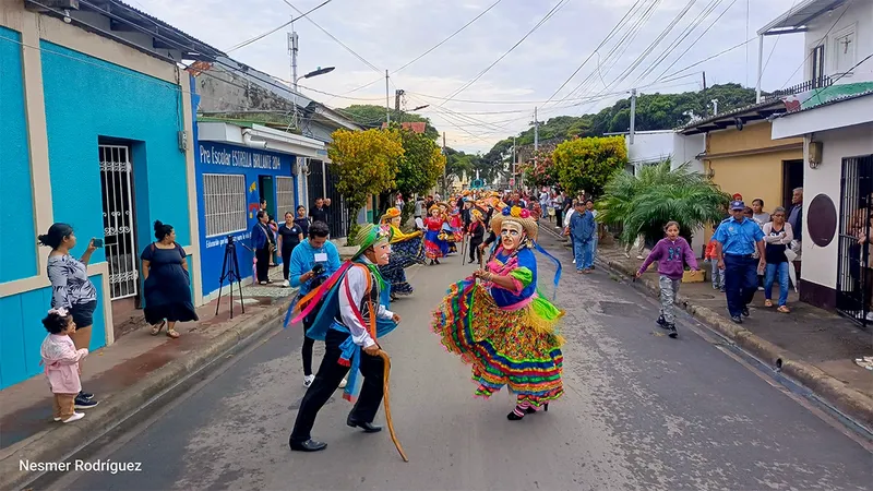 Diriamba celebra su 132 aniversario con el IV Festival de El Viejo y La Vieja
