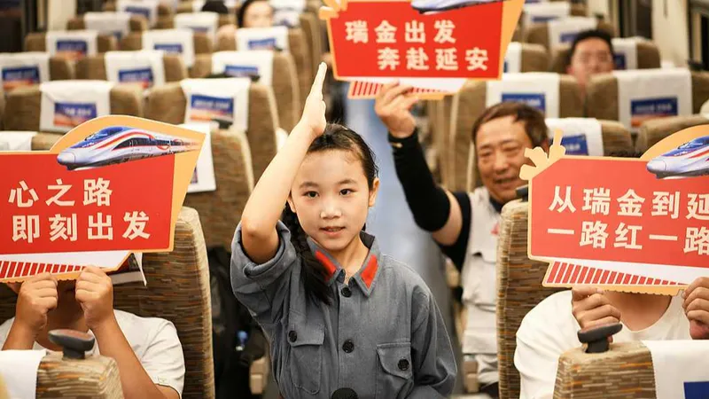 Ferrocarril de alta velocidad en China conecta dos importantes sitios revolucionarios de la Gran Marcha