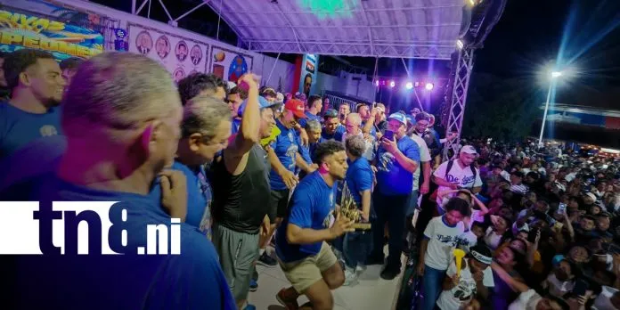 Gigantesca caravana en Rivas recibe al Frente Sur, campeón nacional del Germán Pomares Ordóñez...