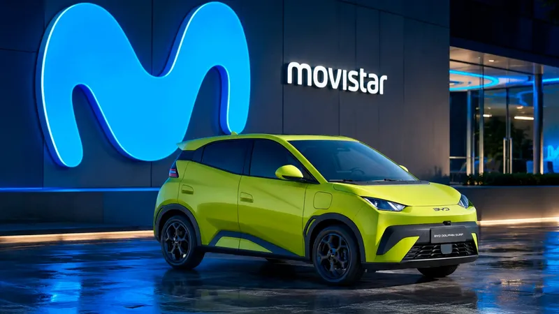 BYD, Tesla y Kia se unen a la inesperada apuesta de Movistar para estrenar coche en España