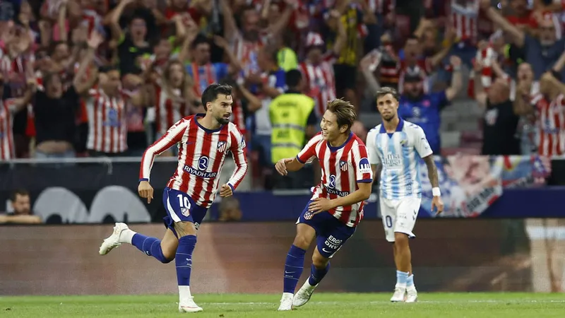 Atlético de Madrid arrancó La Liga con tres puntos