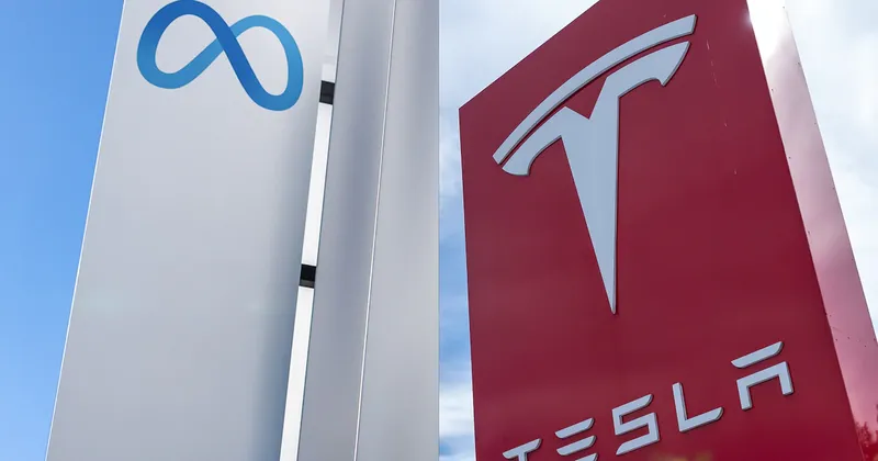 Meta y Tesla bajo la lupa de Wall Street: 5 preguntas sobre IA, robotaxis y sus acciones