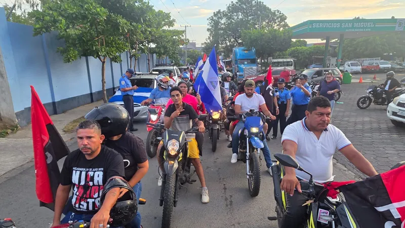 Con las Dianas de la Paz, Nicaragua recibe el mes de la Patria