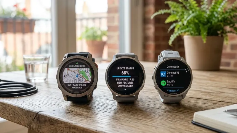 Garmin lanza una nueva actualización para tres de sus relojes con más de media docena de novedades