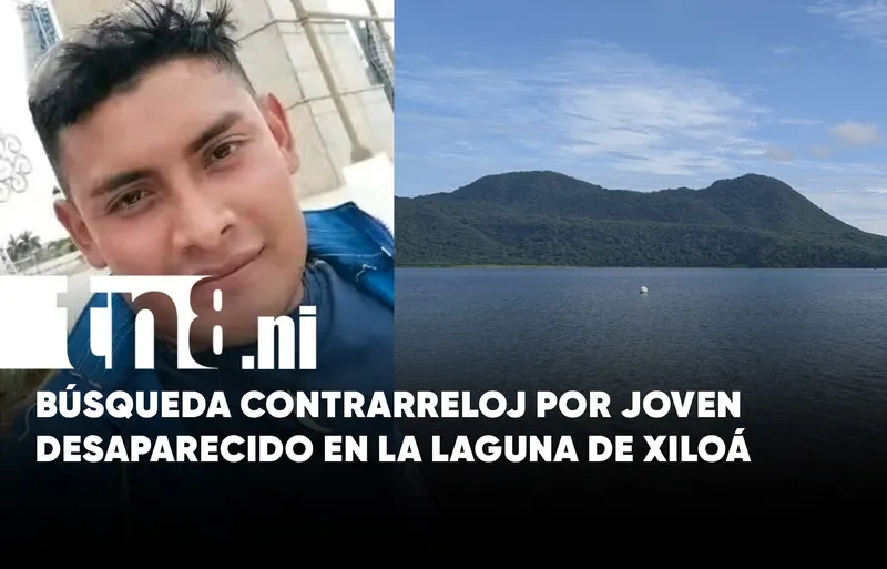 Se vuelca kayak en Xiloá y un joven de 26 años desaparece en sus...
