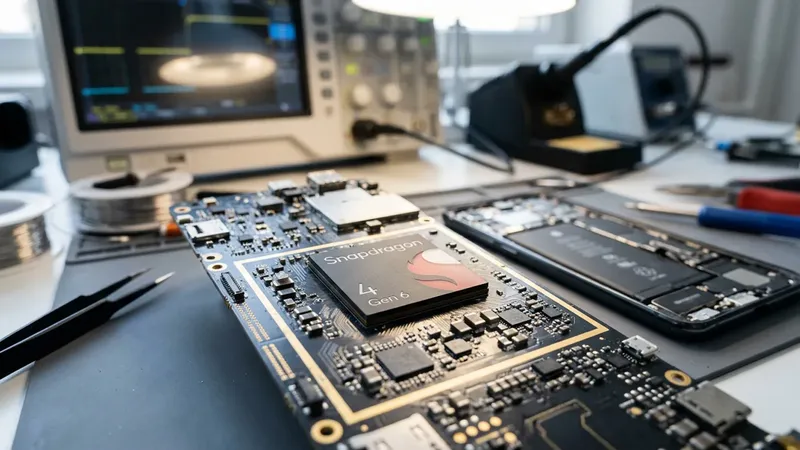 El nuevo procesador potente y barato de Qualcomm: WiFi 6 y Bluetooth 6.0 llega a todos los móviles