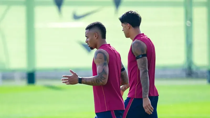 Flick piensa en darle ya "unos minutos" a Gabriel Jesus en Valencia