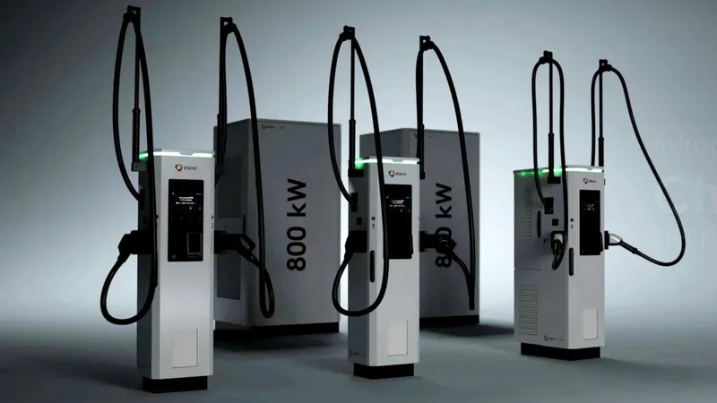 1,6 MW capaz de alimentar hasta 16 vehículos: así es el cargador para coches eléctricos de Efacec