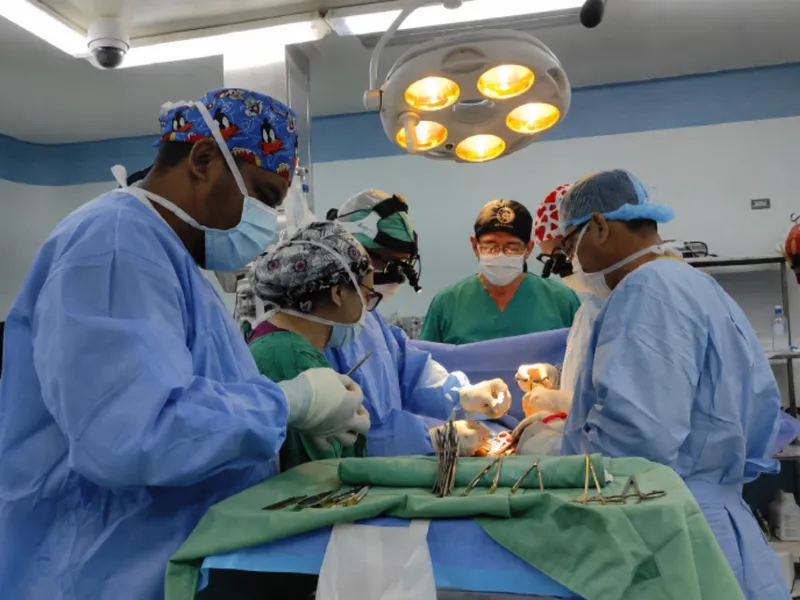 Agradecemos solidaridad de Brigada Médica Reparando Corazones