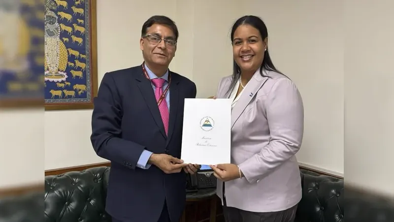 Nicaragua presenta Copias de Estilo ante Cancillería de India y fortalece relaciones diplomáticas