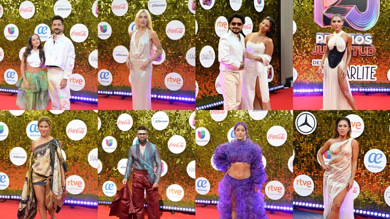 Listas de los mejores y peores vestidos de Premios Juventud 2026