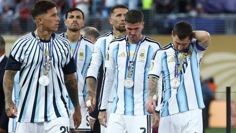 Los reprobados de Argentina en la final del Mundial 2026