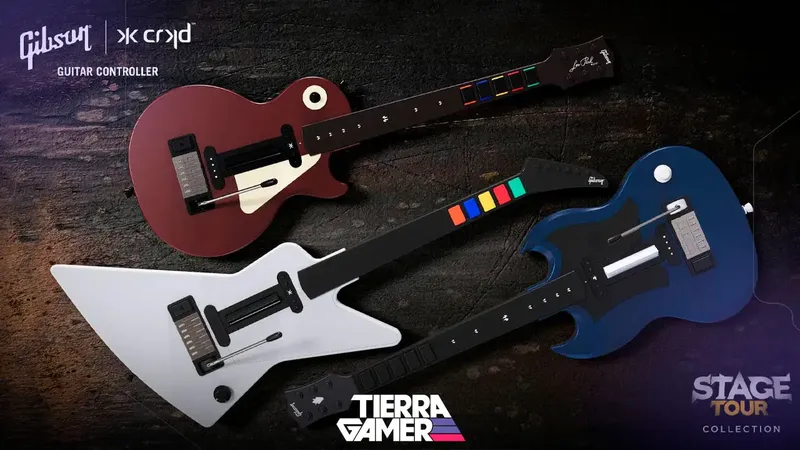 Stage Tour revela sus guitarras Gibson: Explorer, Les Paul y SG