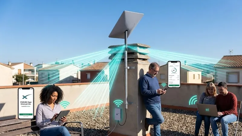 Starlink quiere que alquiles tu conexión: los vecinos se conectarán a tu WiFi y tú cobrarás por ello