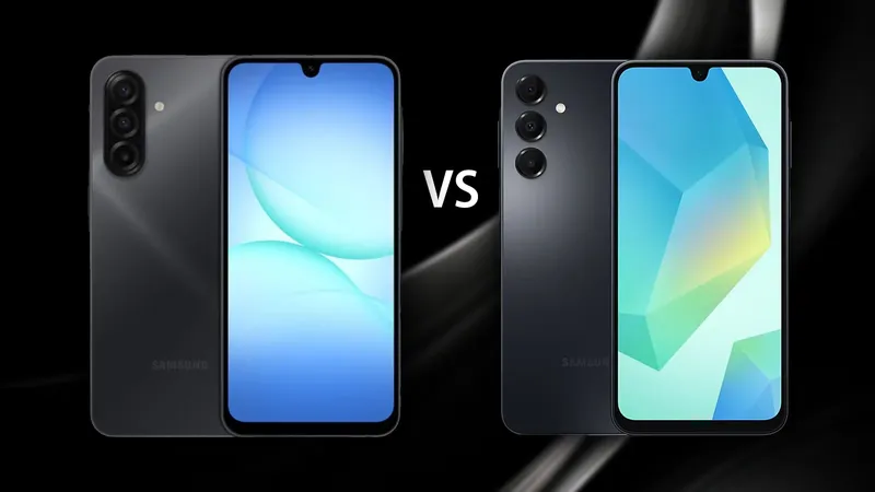 Samsung Galaxy A17 5G vs Samsung Galaxy A16 5G: ¿Qué móvil barato es mejor?