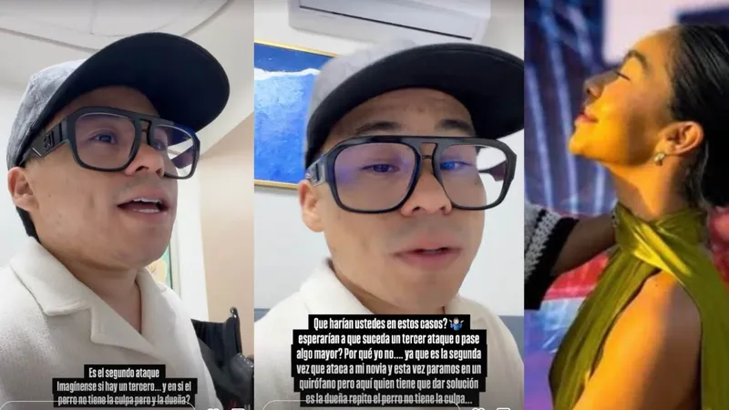Novia de ‘Abelito’ termina hospitalizada TRAS SER MORDIDA por un perro… ¡por segunda vez!