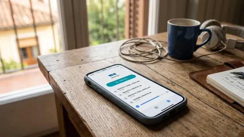 WeTransfer es justo lo que necesitas para mandar esos archivos gigantes que no caben en WhatsApp ni en Gmail