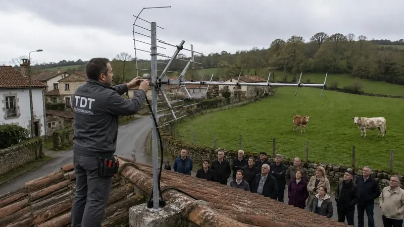 Hoy se hacen cambios en las frecuencias de la TDT y un Ayuntamiento avisa: «Podría ser preciso revisar la instalación de la antena»