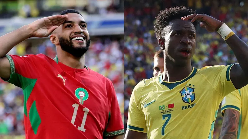 Brasil y Marruecos se lucen con golazos dignos de un Mundial