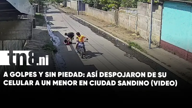 Mucho ojo, padres de familia: golpean a menor para robarle su celular en Ciudad...