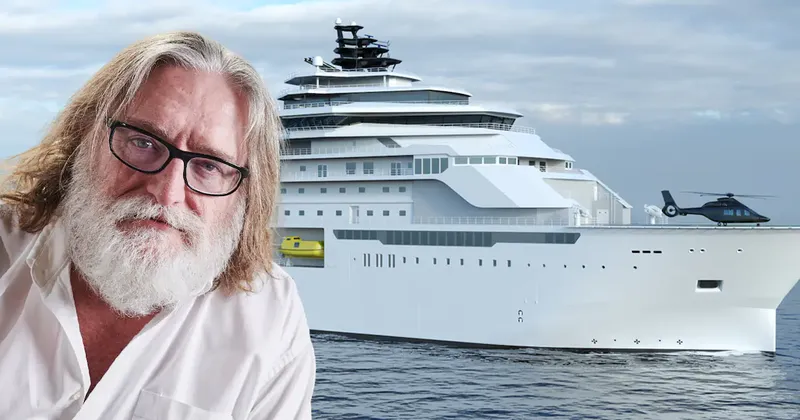 Mientras la industria del gaming vive su peor momento, Gabe Newell de Valve invierte más de $800 millones de dólares en un barco para explorar el océano
